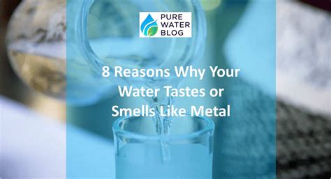 water tastes metallic from one sink in house|strange taste in tap water.